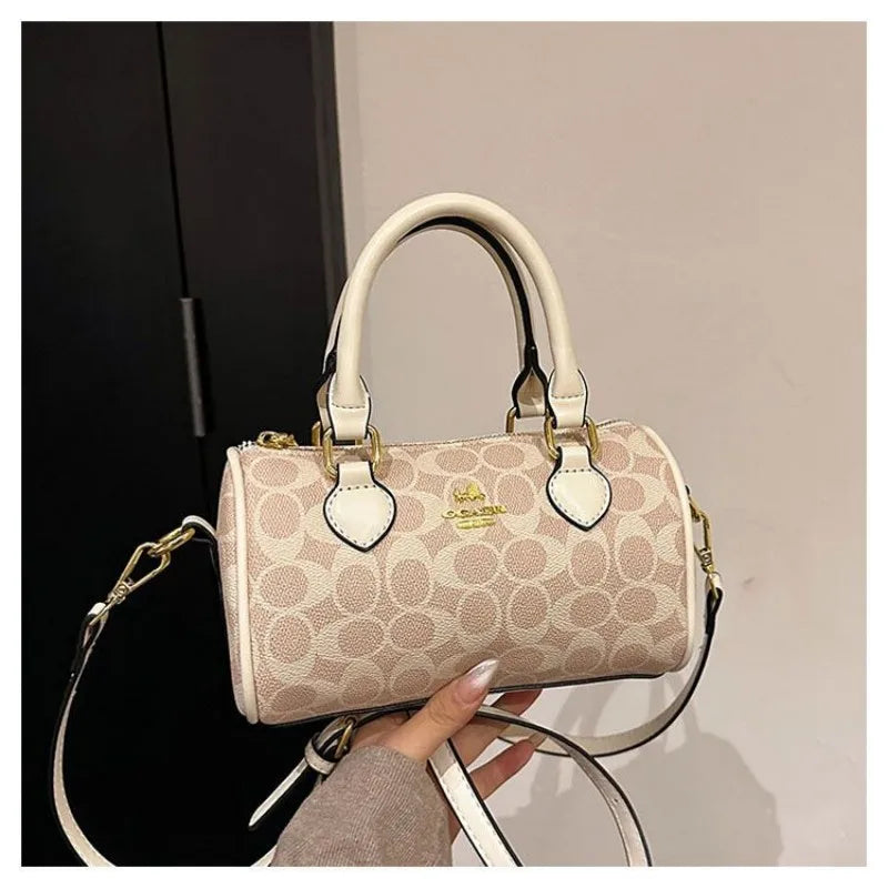 Latest trendy ladies' light luxury retro high-end versatile handbag, single shoulder crossbody bag, mini classic pillow bag