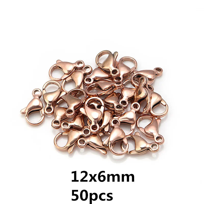 8 Colors 200pcs Open Jump Rings+ 50pcs Lobster Clasps Hooks Connectors Jewelry Making DIY Bracelet Necklace Jewelry Findings Kit