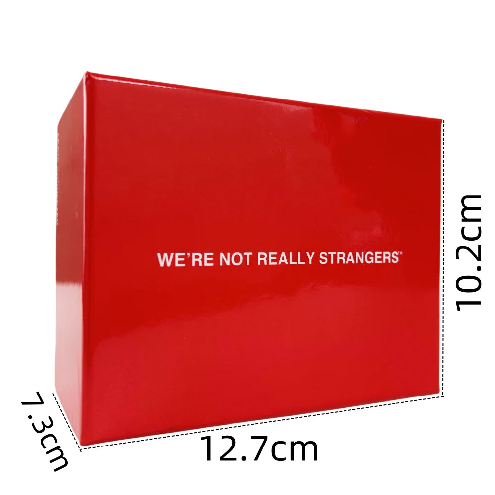 We're Not Really Strangers – Interactive Adult Card Game for Friends & Couples