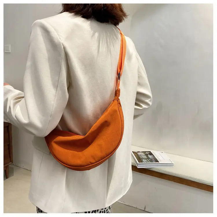 HOMEFISH  Casual Satchel Shoulder Bag Messenger Crossbody Sling Laptop Bookbag - Stylish Multifunctional Bag for Everyday Use