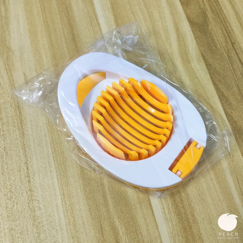 1pc Stainless Steel Multi-purpose Egg Cutter Light and Convenient Creative Egg Slicer Egg Divider Kitchen Accessory