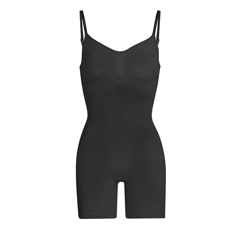 Seamless High-Waist Bodysuit Shapewear – Tummy Control Flat Belly Body Shaper