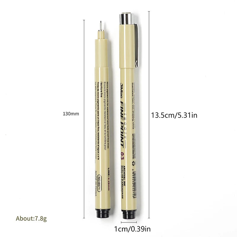 Nail Art Graffiti Line Pen – Waterproof Detail Sketching & Wire Drawing Gel Pen