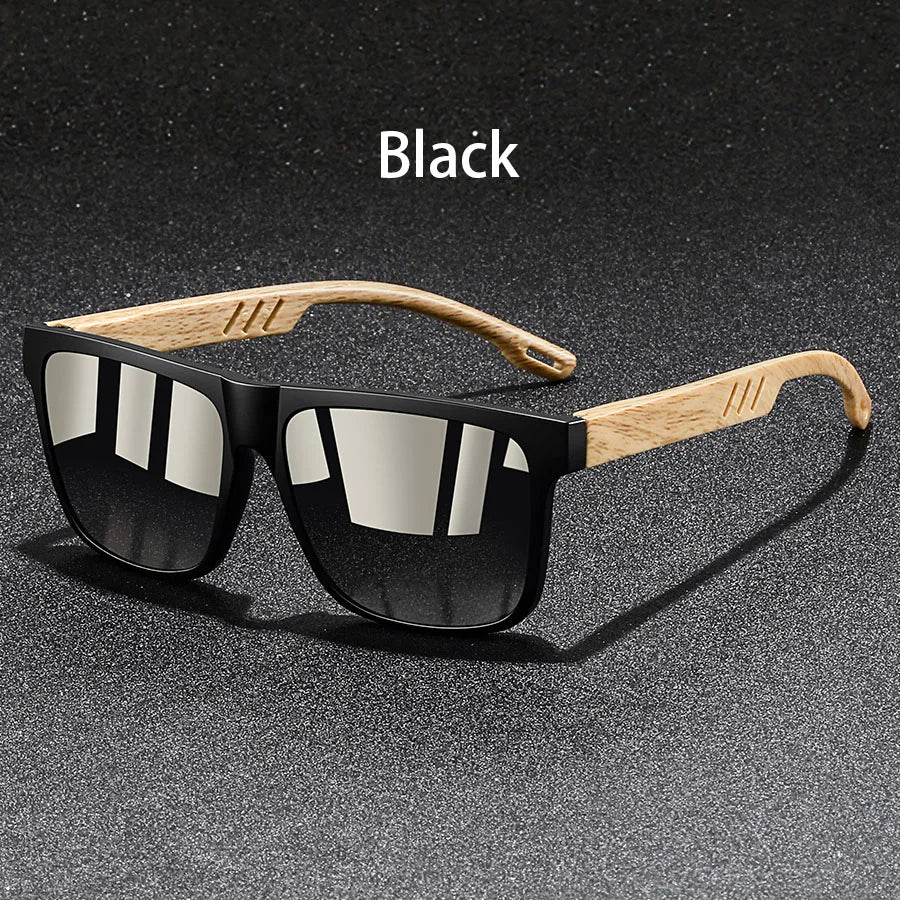 Vintage Square Frame Polarized Sunglasses – UV400 Fashion Eyewear for Men & Women