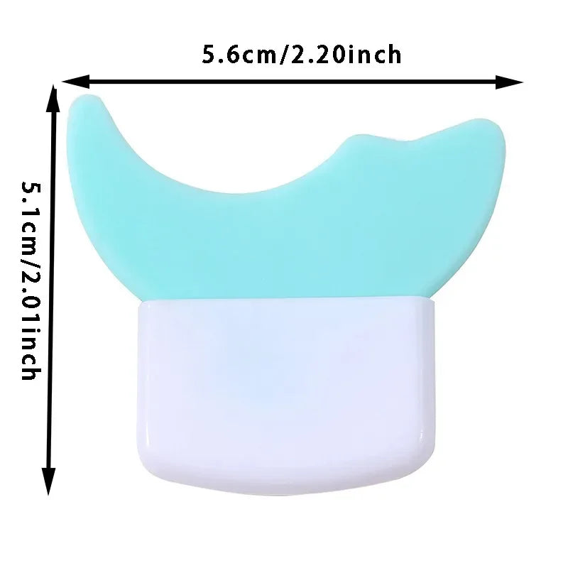 Silicone Eyeliner & Lipstick Stencil Aid – Reusable Wing Tip Makeup Tool
