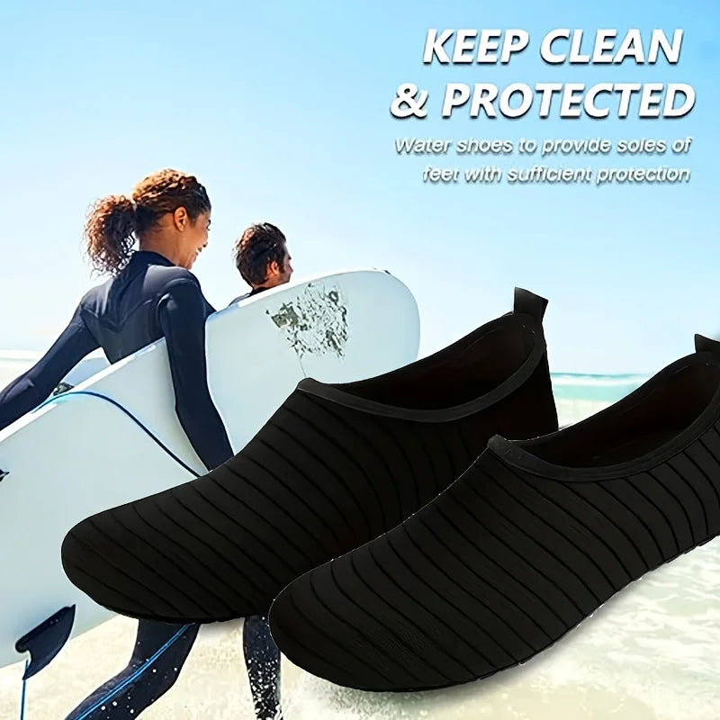 Quick-Dry Amphibious Water Shoes – Barefoot Feel Beach & Swim Sneakers