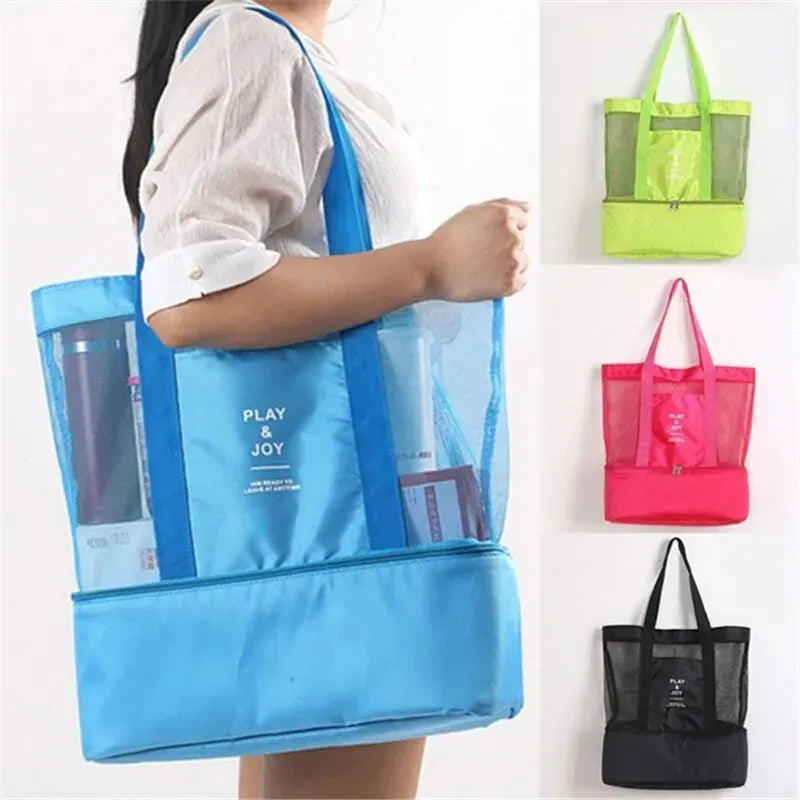 Waterproof Insulated Tote Bag – Beach, Swimming & Picnic Ice Cooler