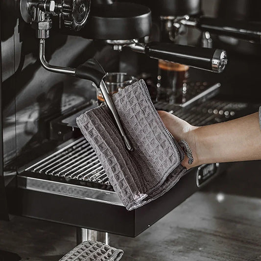 Super-Absorbent Barista Bar Towel – Lint-Free Coffee Machine Cleaning Cloth