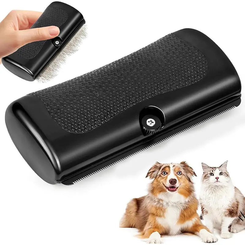 Professional Pet Deshedding Brush — Self-Cleaning Grooming Tool for Dogs & Cats