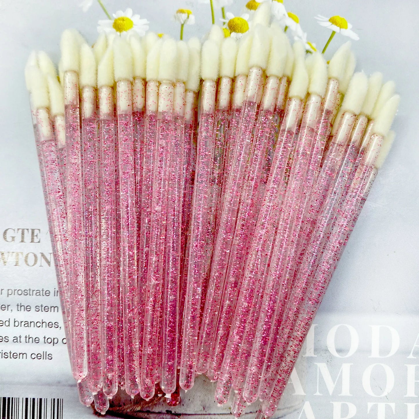 Wholesale 50/1000 PCS Disposable Lip Brush Women Accessories Lipstick Gloss Wands Applicator Perfect Best Make Up Tool Hotting