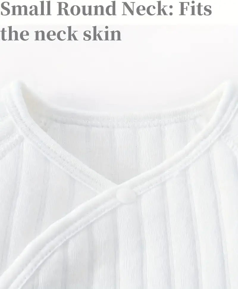 Somenie Boys Girls Bodysuit Newborn Winter Onesie Clothes Cotton Toddler Home Wear  0-6M Thickened Spring and Autumn Clothing