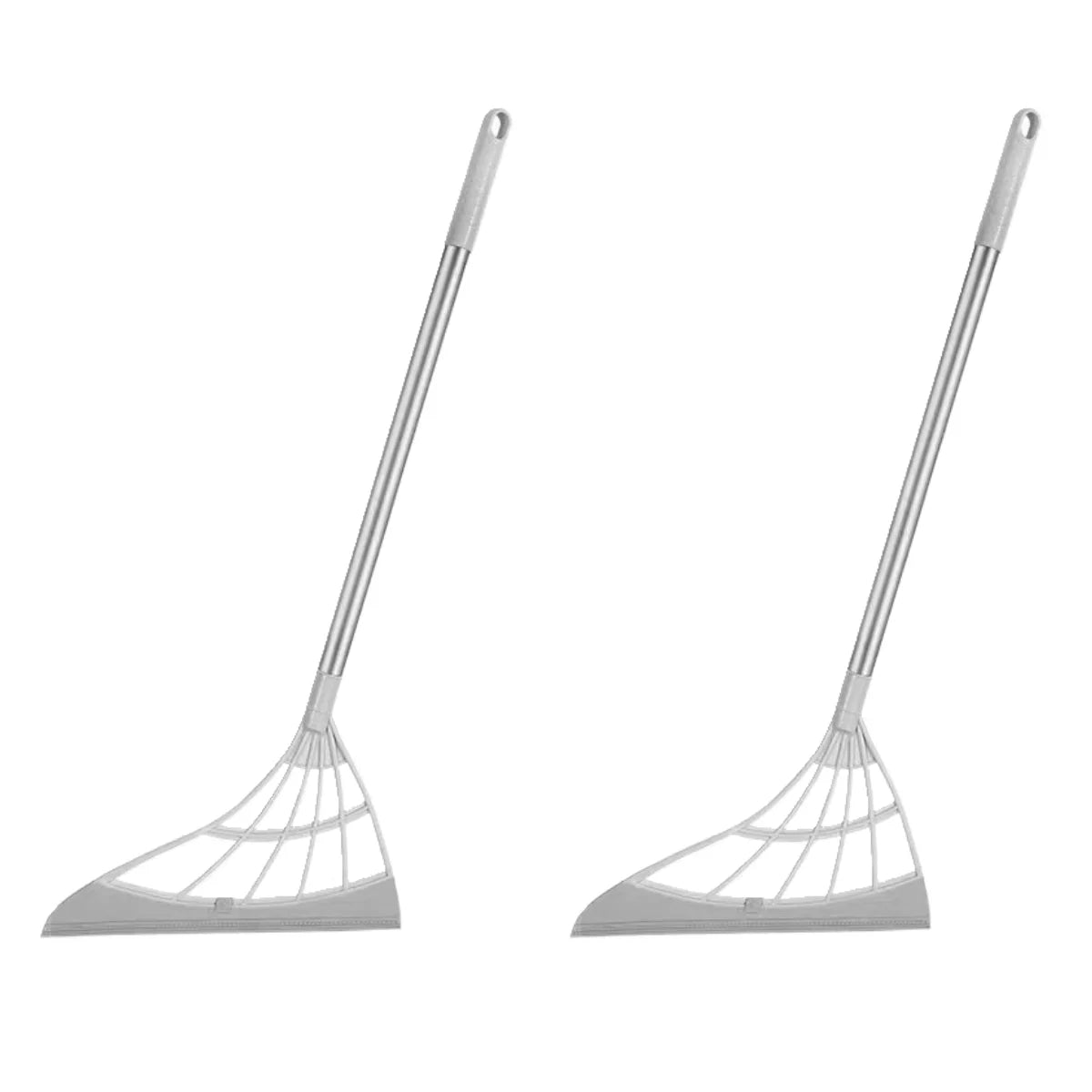 Silicone Magic Rubber Broom & Floor Squeegee – Dust, Hair & Water Wiper