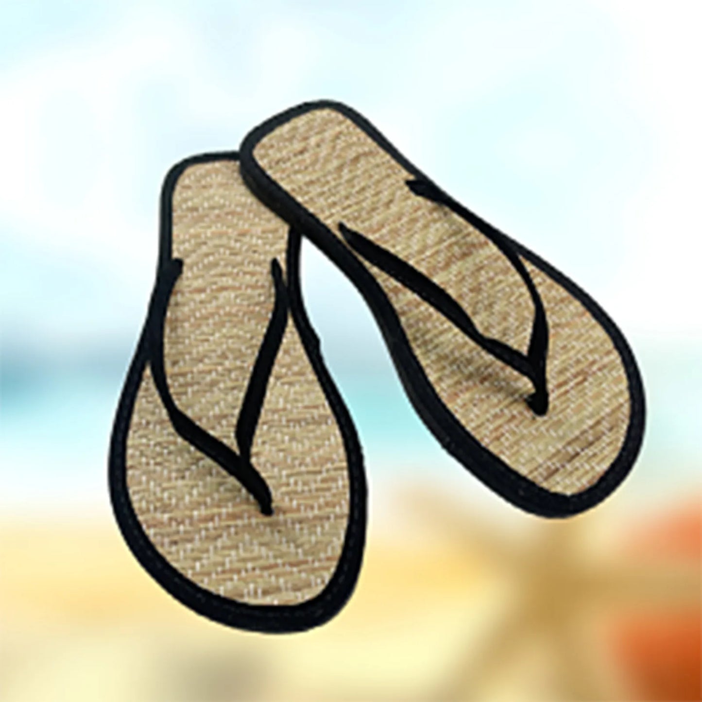 2023 Women Flat Flip-flops Slippers Comfortable Non-slip Sandals Bamboo Rattan Flip Flop Home Bathroom Fashion Slippers Zapatos