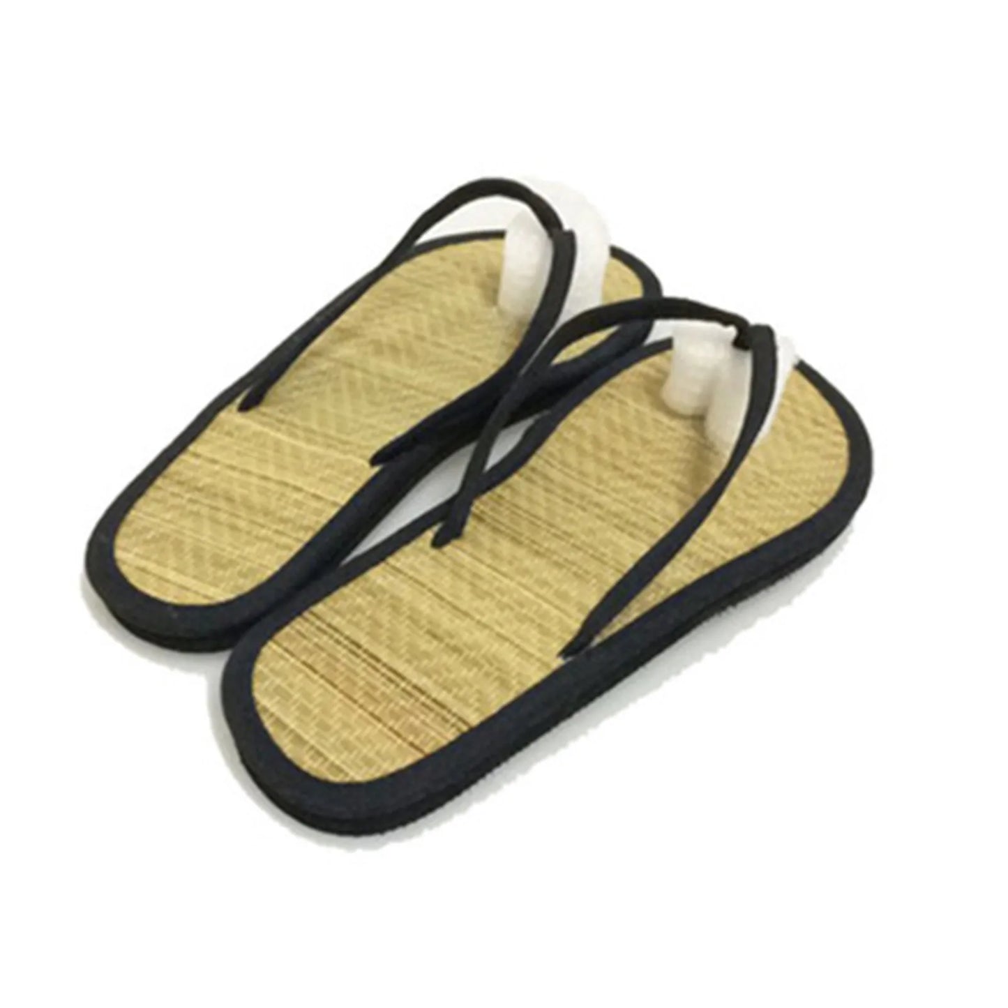 2023 Women Flat Flip-flops Slippers Comfortable Non-slip Sandals Bamboo Rattan Flip Flop Home Bathroom Fashion Slippers Zapatos