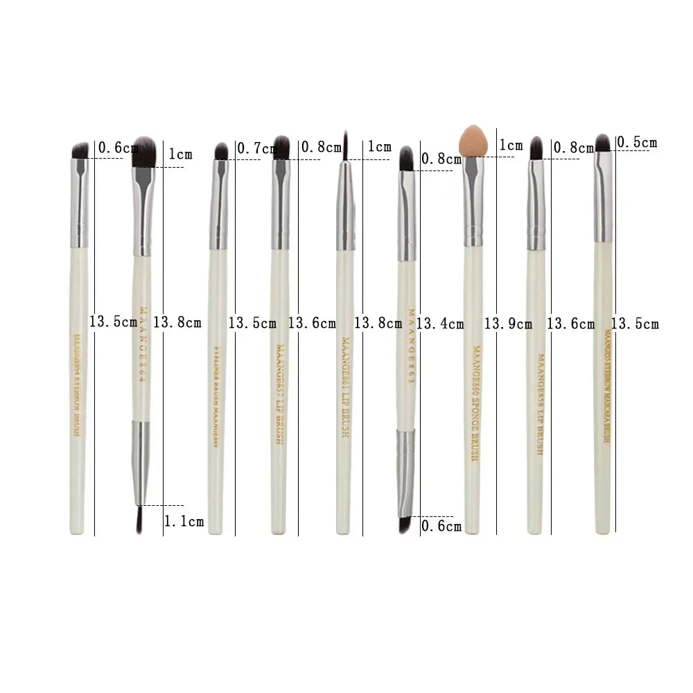3–22 Piece Professional Makeup Brush Set – Full Face Eyeshadow & Cosmetic Tools