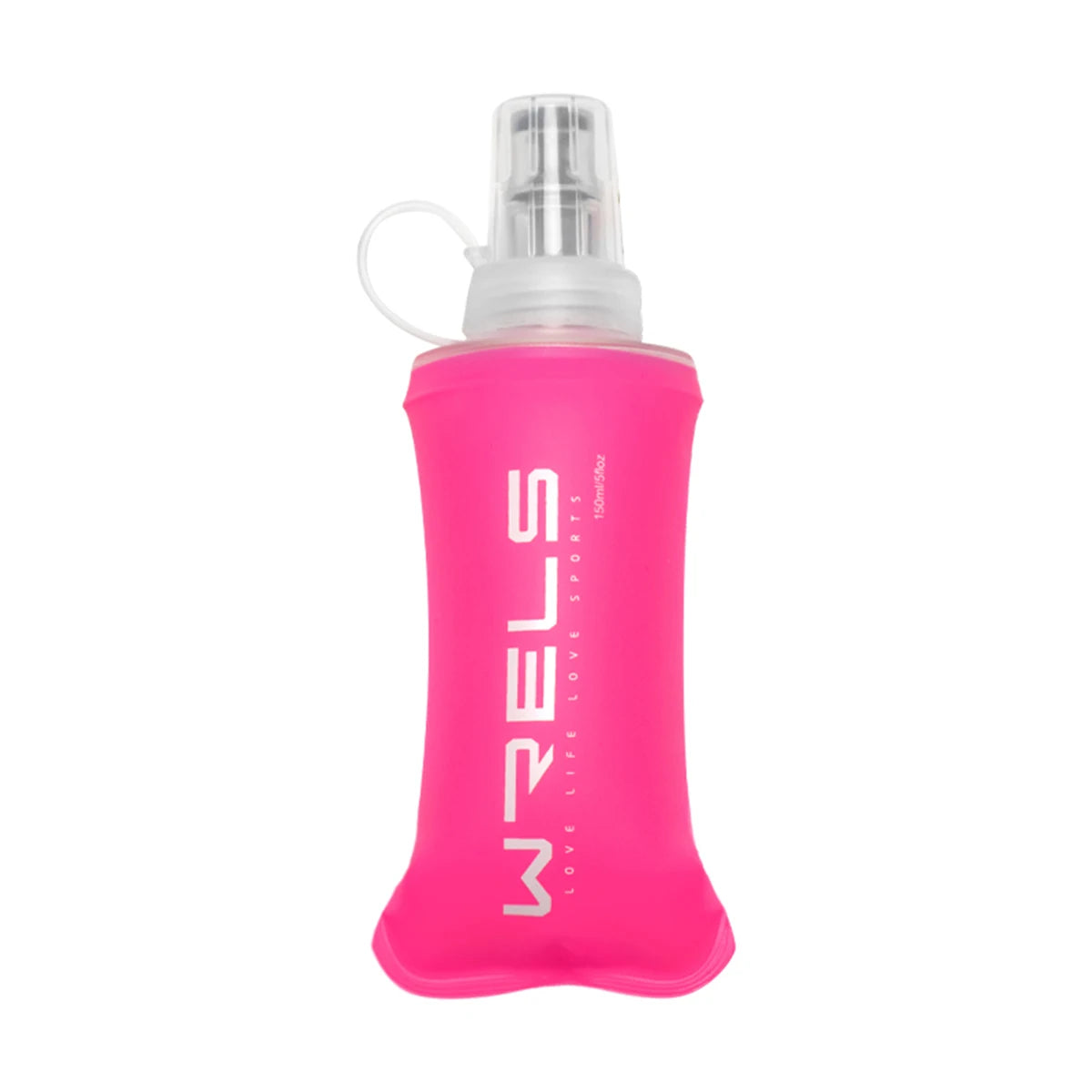Collapsible Silicone Water Bottle – Portable Foldable Flask for Running & Hiking