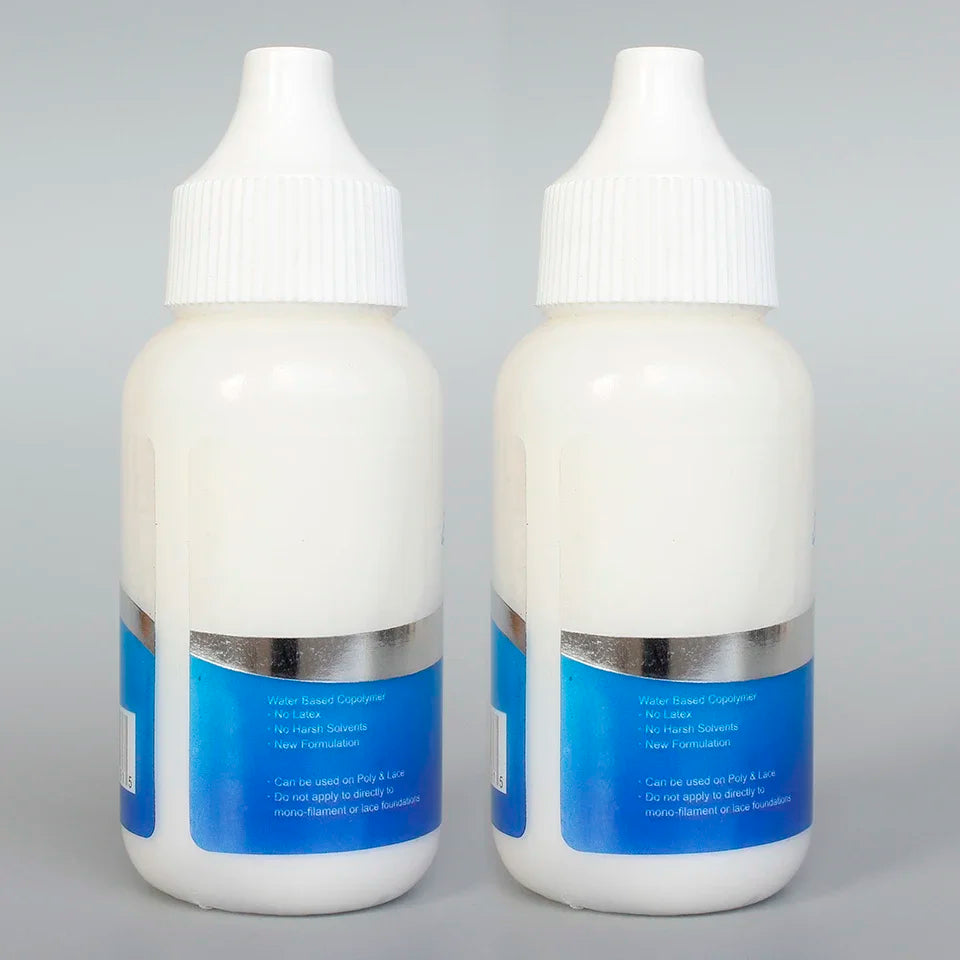 1.3oz 38ml Wig Glue Waterproof Lace Glue Strong Hold White Color Cold Front Lace Wig Glue Accessories for Frontal Closure Toupee