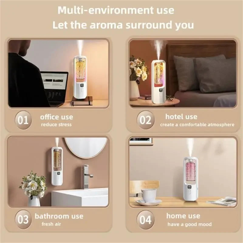Aroma Diffuser Humidifier – Fragrance Essential Oil Aromatherapy Machine for Home & Hotel
