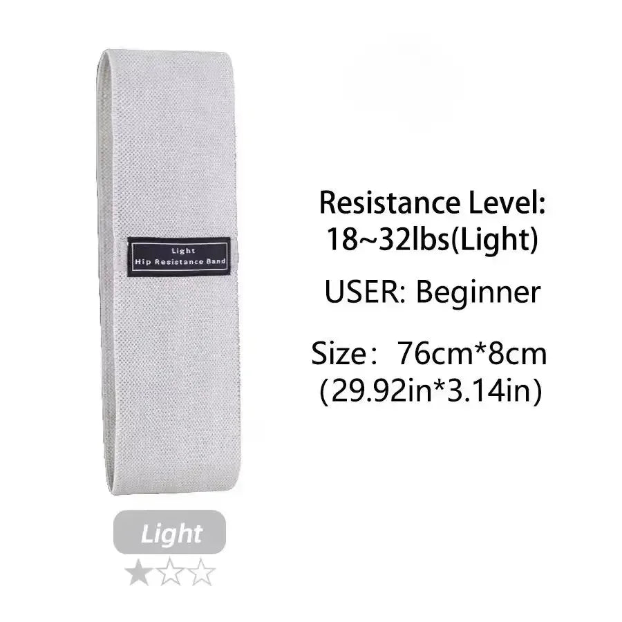 Fabric Resistance Loop Bands – Cloth Booty Bands for Women, Squat & Leg Training