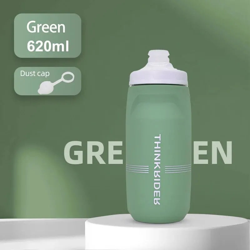 ThinkRider MTB Cycling Water Bottle – 620ml & 750ml Squeeze Sports Bottle