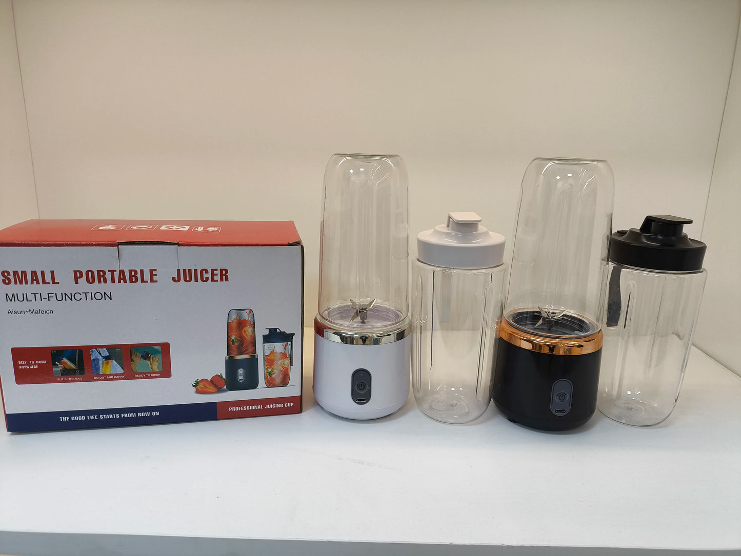Portable USB Electric Blender & Juicer Cup – 400ml Smoothie Maker