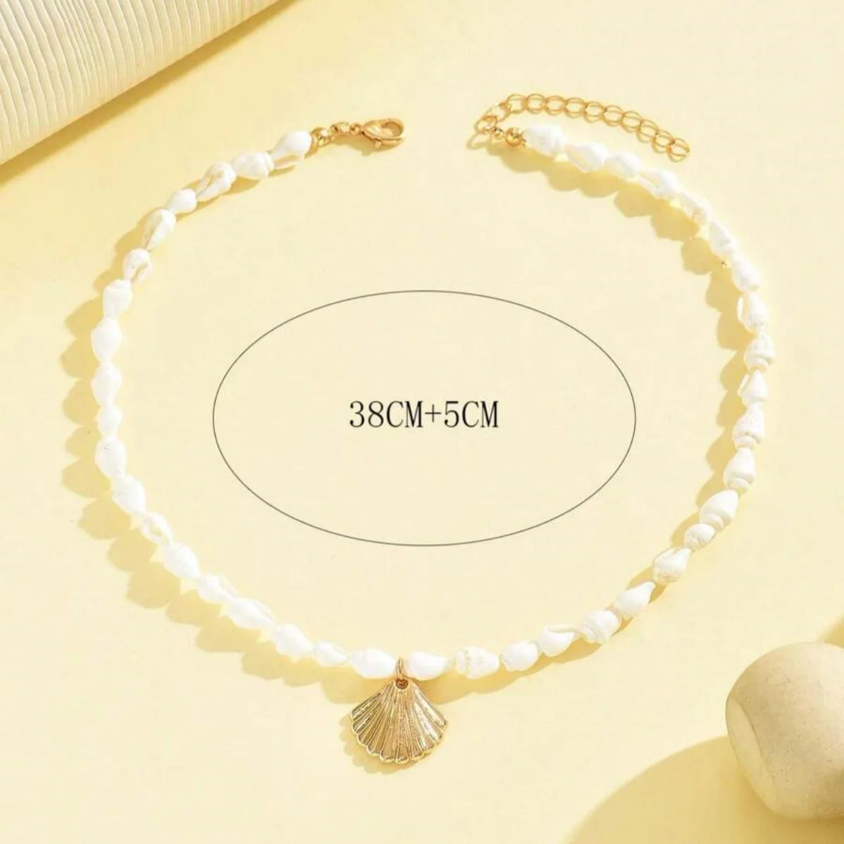 New Beach Style Seashell Necklace Beaded Choker Necklaces for Women Handmade Starfish Pendant Fashion Ocean Украшения Чокер
