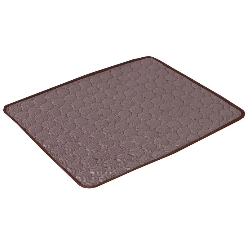 Dog & Cat Summer Cooling Mat – Extra Large Pet Cold Pad Blanket for Dogs & Cats