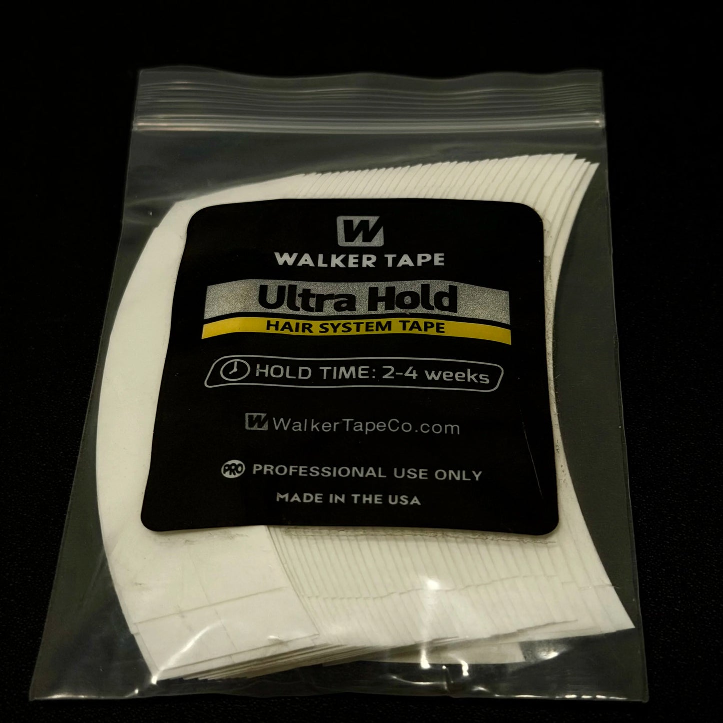 Walker Ultra Hold Curved Hair System Tape 36pcs Super Adhesive Strips Tape For Extension/Toupee/ Lace Wig/Closure