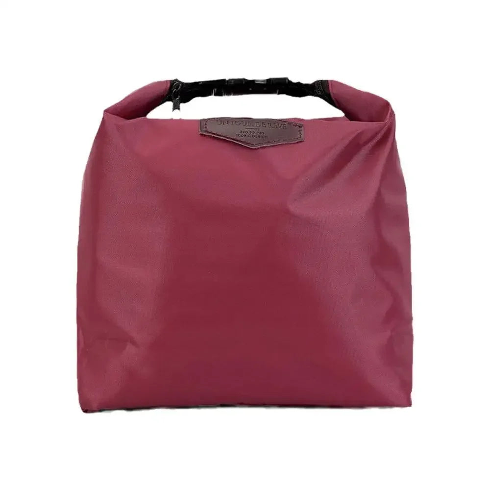Oxford Cloth Thermal Insulated Lunch Bag – Portable Cooler Tote for Food