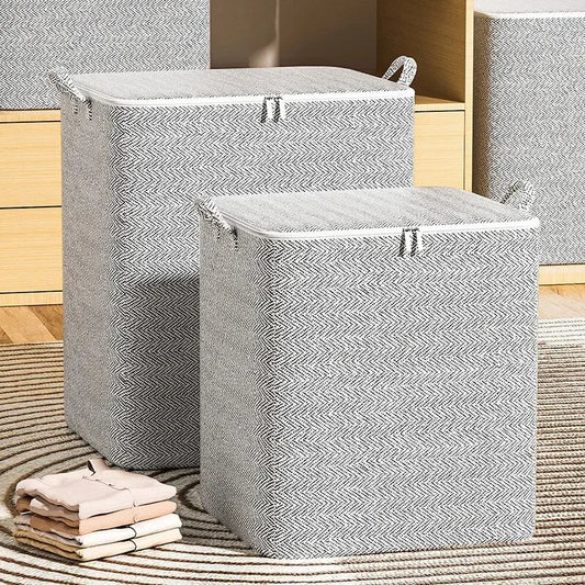 Large Capacity Non-Woven Wardrobe Storage Bag – Quilt & Clothing Organiser