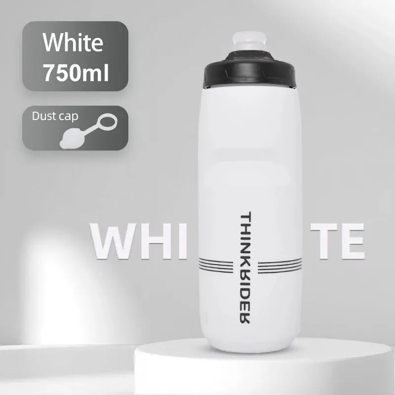ThinkRider MTB Cycling Water Bottle – 620ml & 750ml Squeeze Sports Bottle
