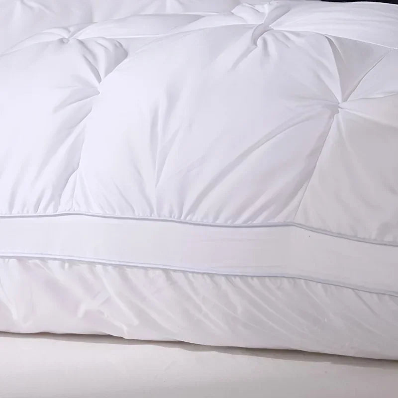 48x74cm Hotel-Grade Twisted Pillow Core – Soft Supportive Bed Pillow Insert for Home & Dorm