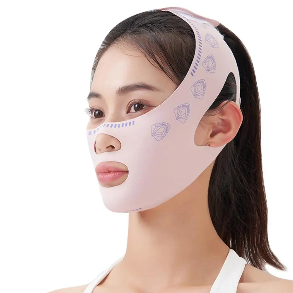 V-Line Face Sculpting Sleep Mask – Chin & Jawline Lifting Band