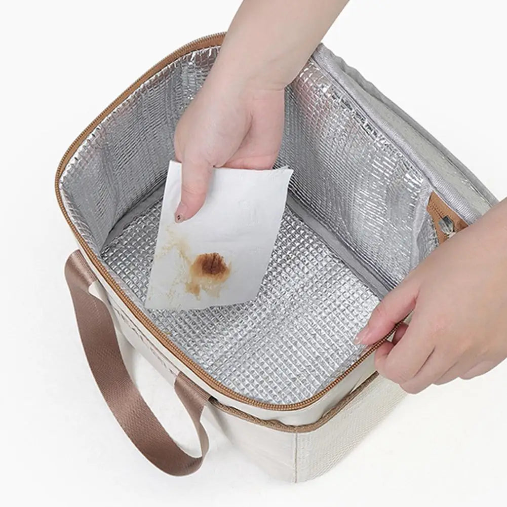 Large Insulated Lunch Tote Bag – Thermal Bento Cooler for Work, School & Picnic