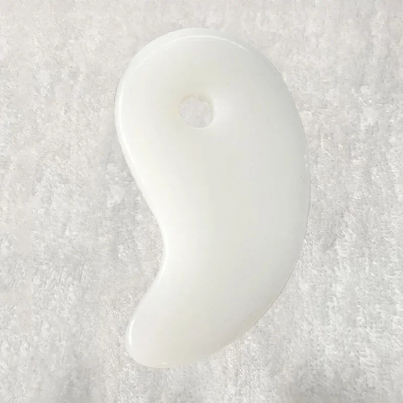 Jade Face Gua Sha Scraping Tool – Facial Massage for Skin Firming & SPA Care