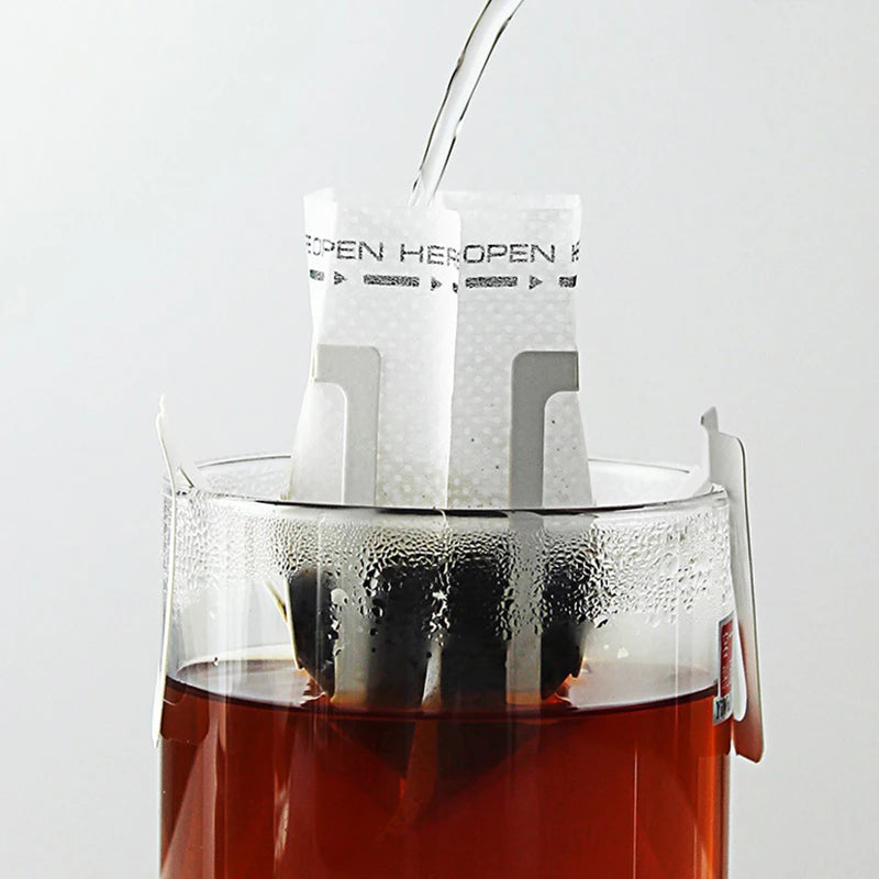 Disposable Drip Coffee Filter Bags – Portable Hanging Ear Pour-Over Pack