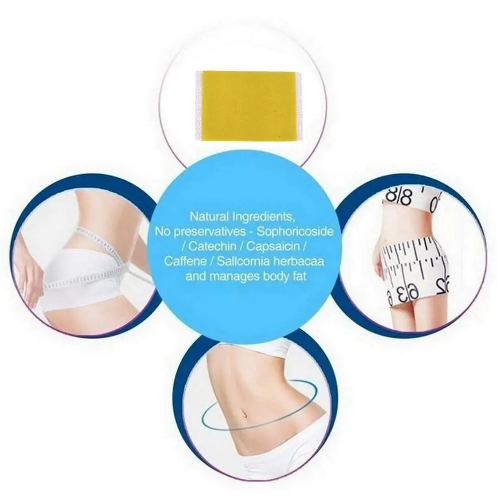 Body Slimming Patches – Fast Belly Fat Burning & Lymphatic Drainage Stickers