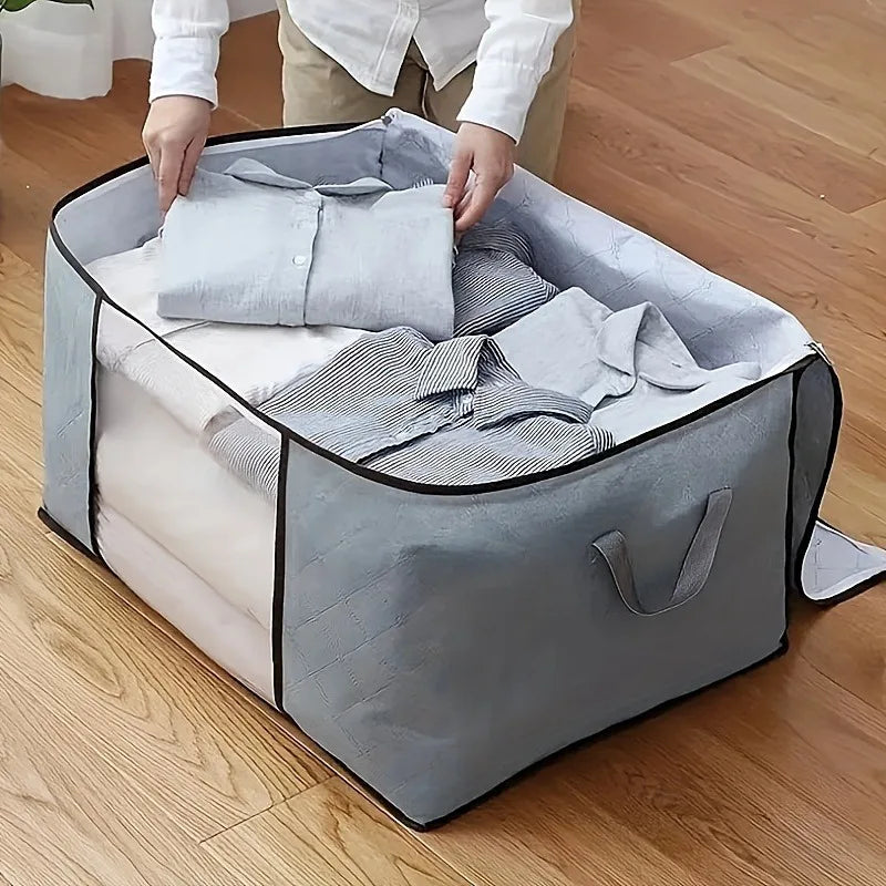 Extra Large Portable Storage Bag with Window – Clothing & Quilt Organiser