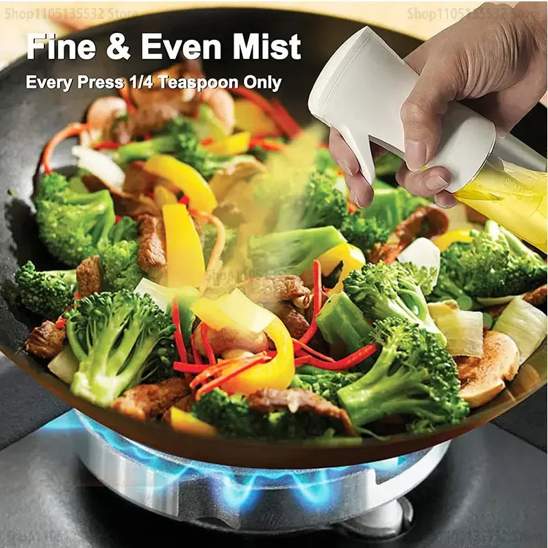 200/300/500ml Oil Spray Bottle BBQ Cooking Olive Oil Sprayer Kitchen Baking Oil Spray Empty Bottle Vinegar Bottle Oil Dispenser