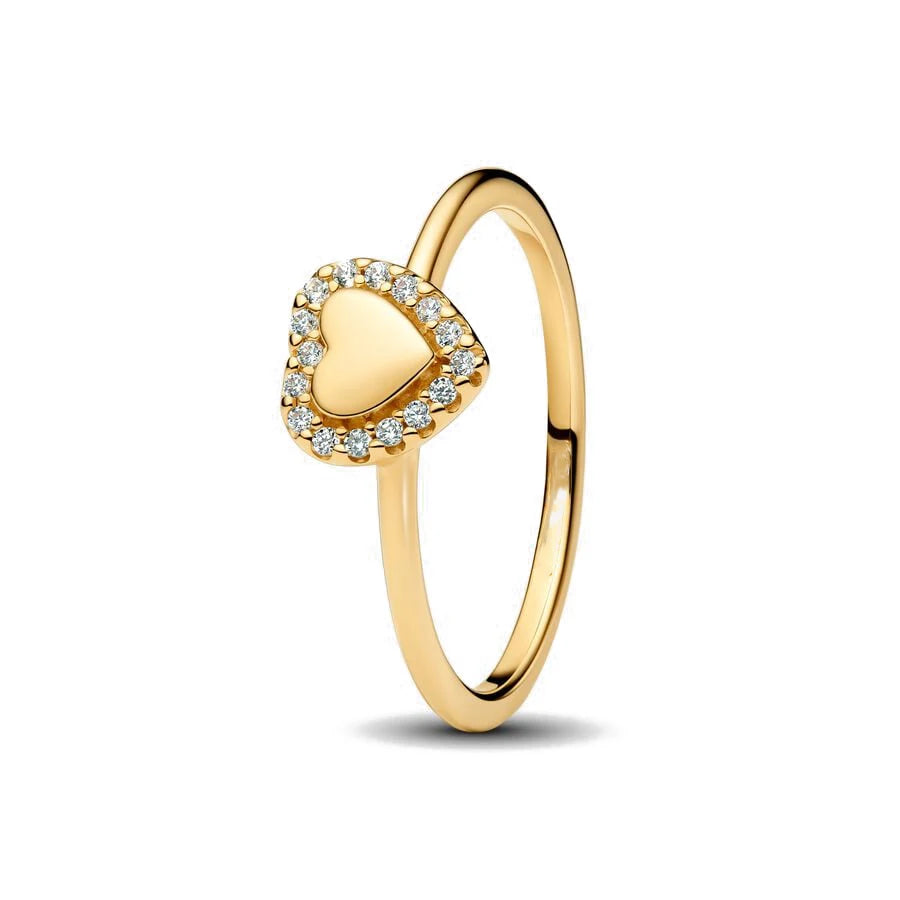 New 925 Sterling Silver Charm Red Heart-shaped Rings Women Rings Fine Jewelry Fashion Mother Gifts