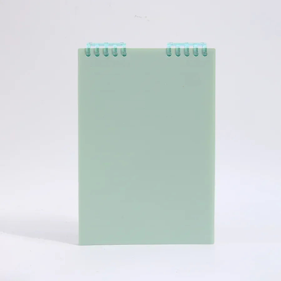 A5 60 Sheets Planner Thick Notebook Spiral Binding Loose-leaf Notebooks with Lines Pages for School Office Stationery Supplies