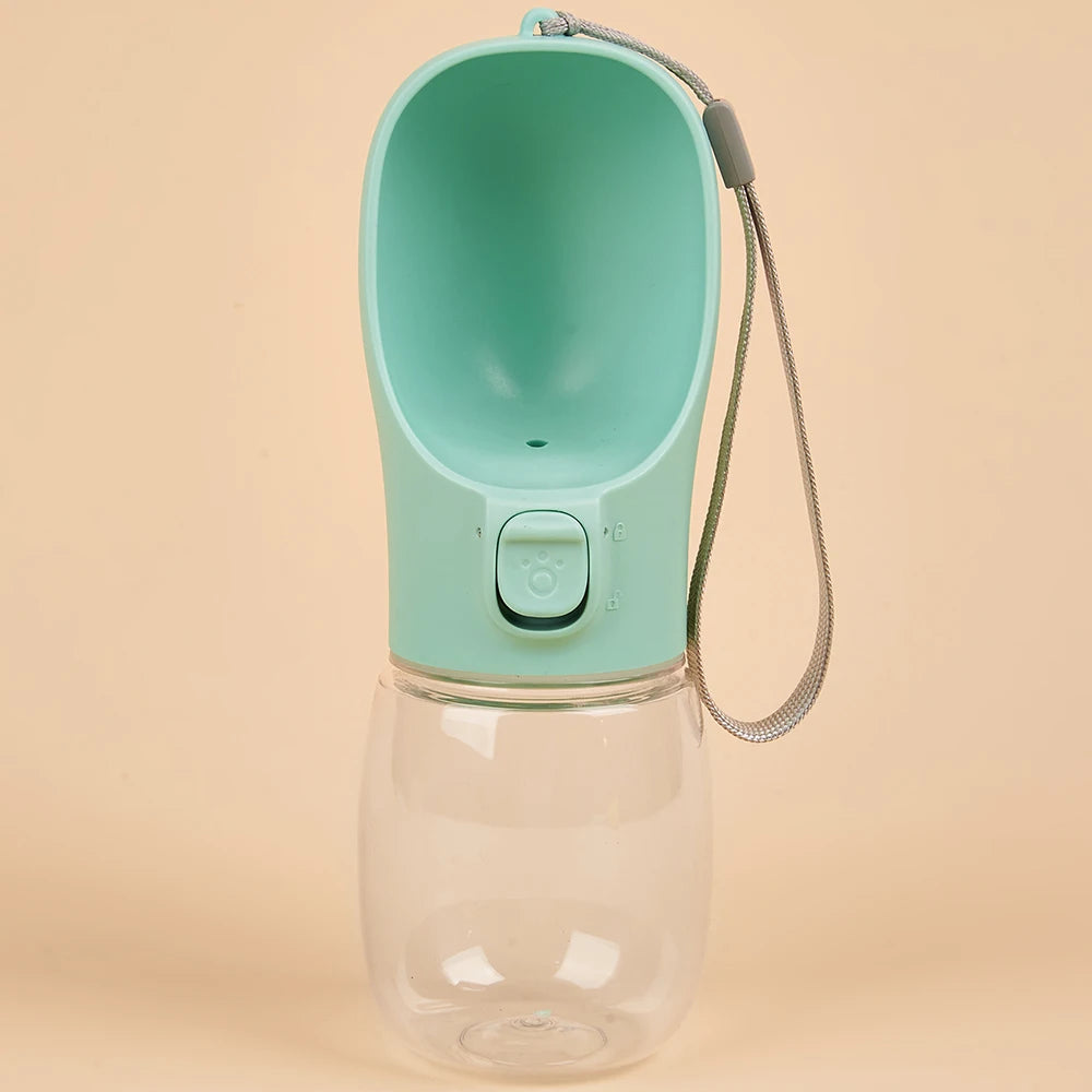 Portable Leakproof Dog Water Bottle – Outdoor Walking Drinking Bowl for Pets
