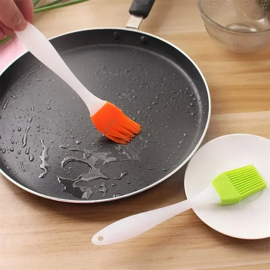 Silicone Basting & BBQ Oil Brush – Removable Pastry Brush for Baking
