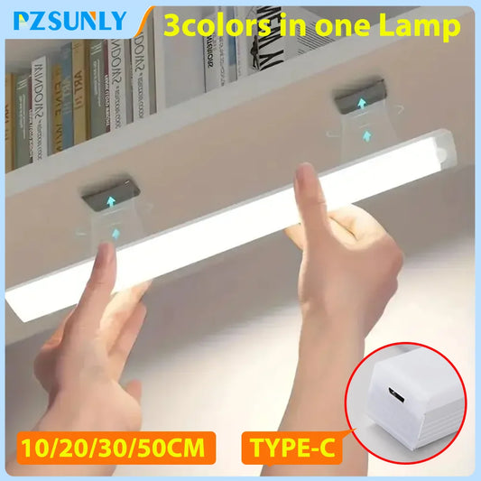 Type-C Wireless Motion Sensor LED Night Light – Wardrobe & Kitchen