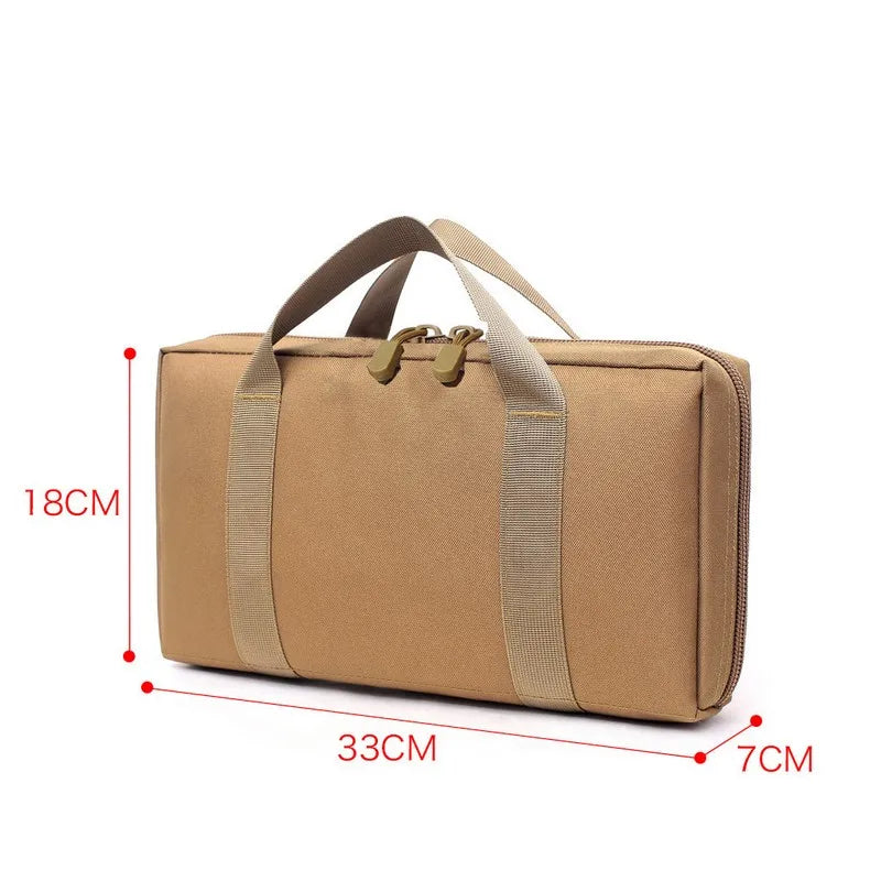 Gun Carry Bag EDC Tool Pouch Outdoor Hunting Accessories Magazine Pouch Holder Pistol Handgun Protection Case Holster