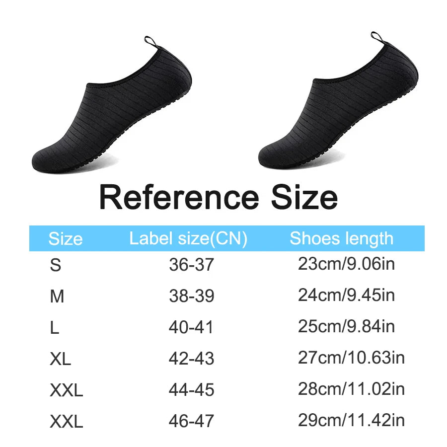 Quick-Dry Amphibious Water Shoes – Barefoot Feel Beach & Swim Sneakers
