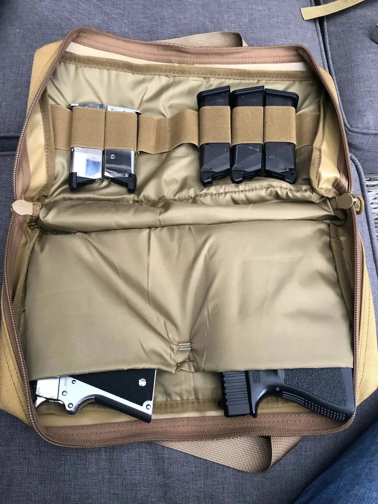 Gun Carry Bag EDC Tool Pouch Outdoor Hunting Accessories Magazine Pouch Holder Pistol Handgun Protection Case Holster