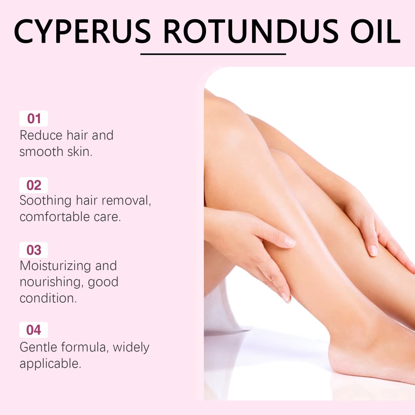Cyperus Rotundus Huidzuiverende Olie