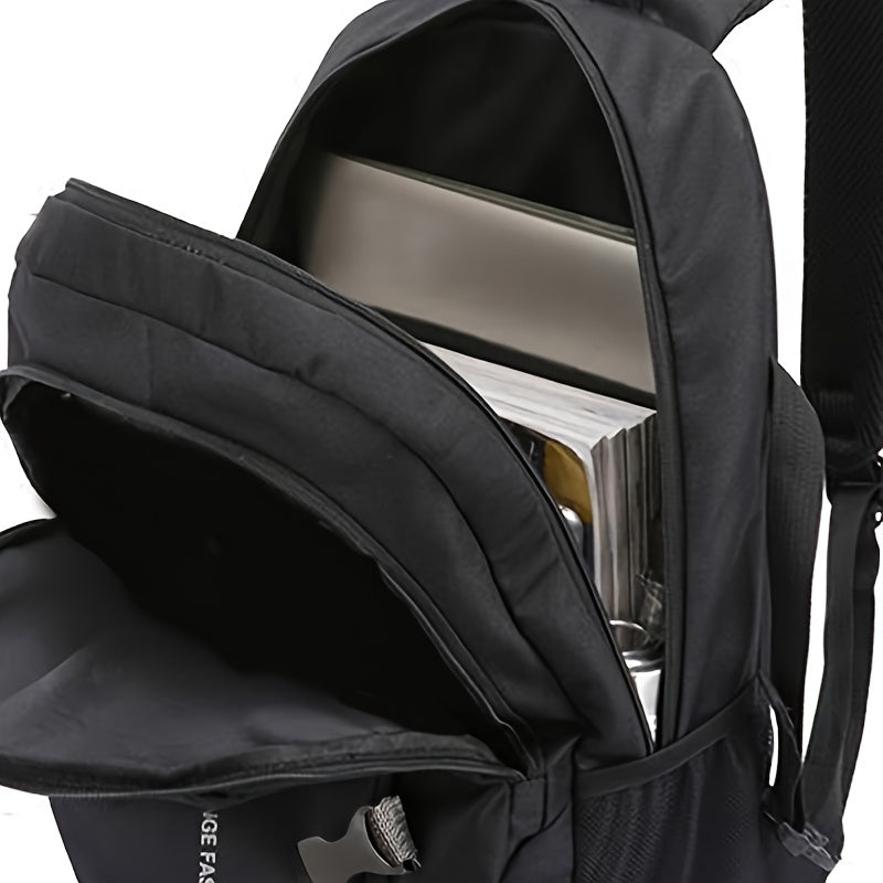 Men's Backpacks Oxford Waterproof Rucksack Business Computer Bag Casual Travel Backpack Senior High School Student Schoolbag